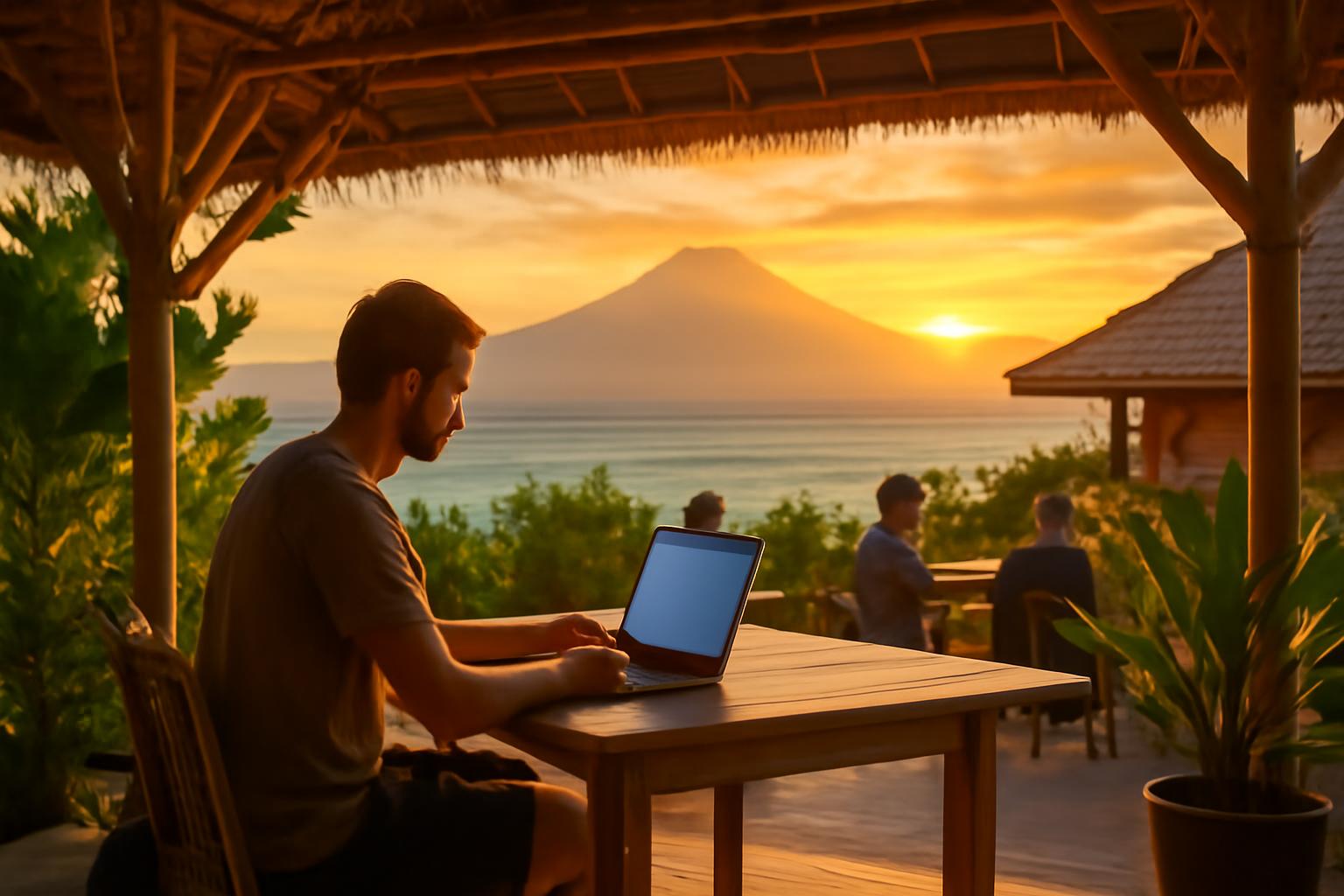 Lombok para Nómadas Digitales 2026: Coworking, Visados y Vida Remota